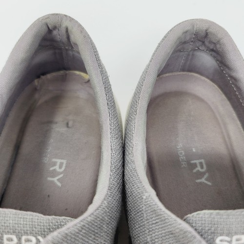 Zapatillas deportivas Sperry Topsider para hombre talla 9,5 M grises de lona STS16450 - Imagen 6 de 12