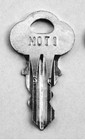 Motorola 2 Way Radio Mobile Equipment Key #MOT1