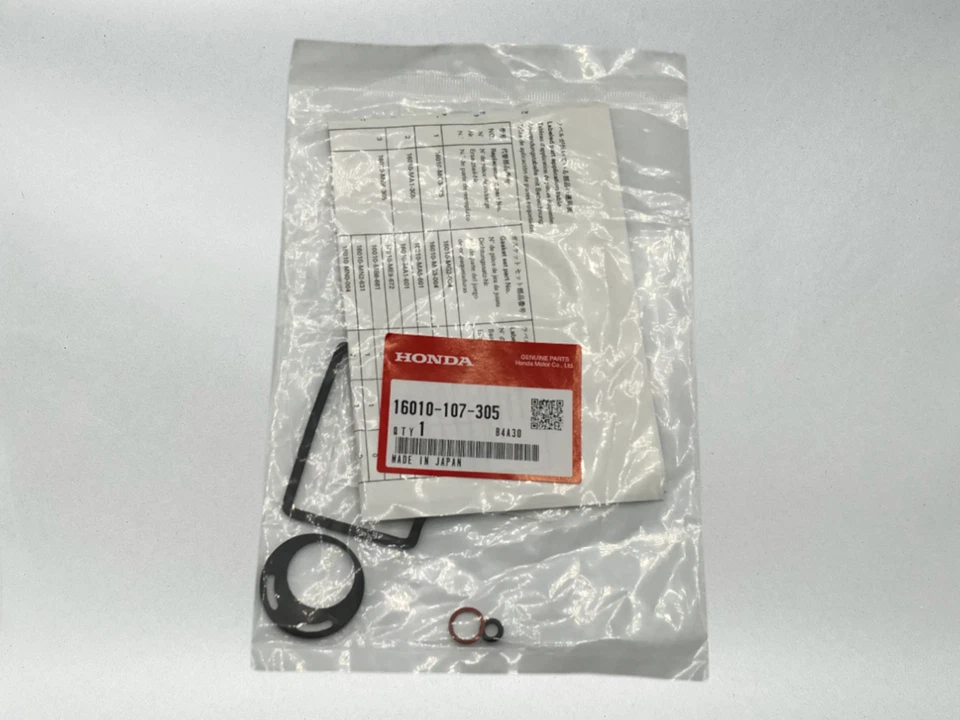 KIT JUNTA CARBURADOR HONDA ORIGINAL TLR200 REFLEX 200 16010-107-305 Foto 3 de 4