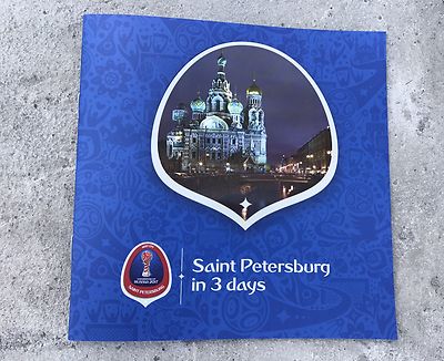 Programme City Guide Sankt Petersburg Confed Cup 2017 Russia Englisch