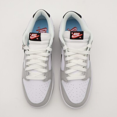 DR9654-001 Nike Dunk Low SE Lottery Pack Grey Fog Light Crimson