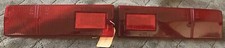 Fiat 124 Sedan Left Right Tail Light Lenses Nos 1971-74 Fiat 124 Sedan Left Right Tail Light Lenses Nos 1971-74