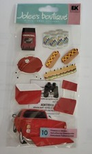 Jolee s Boutiques EK Success TAILGATING dimensional stickers, NIP