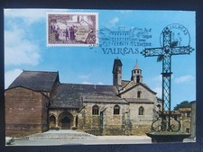 Carte Premier Jour Timbre Enclave Des Papes N° 1562 Oblitéré Valréas 1968