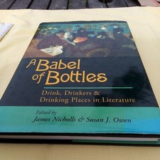 Y BOOK RARE A BABEL OD BOTTLES NICHOLS & OWEN HBACK DJ 