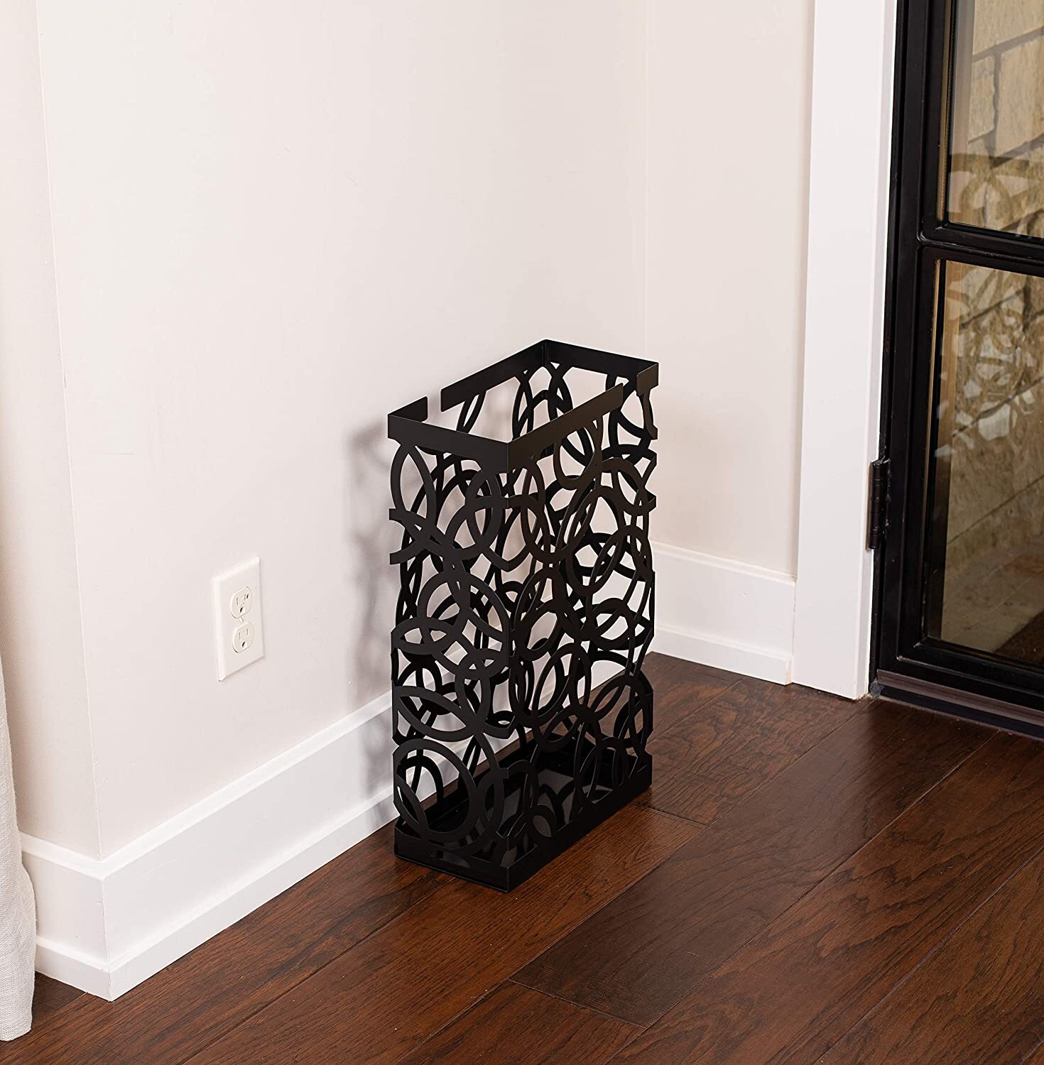 Metal Umbrella Holder Stand Entryway Modern Art Decor Cane Walking Stick Holder eBay