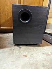 Bic America V1220 Down Firing Subwoofer Home Theater 12"