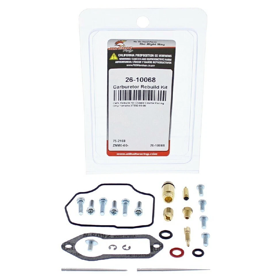 KIT DE REPARATION CARBURATEUR TOUTES BALLES YAMAHA XT350 '85-'00 - Photo 1/1