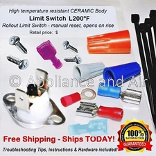 R20058703 LENNOX, DUCANE, ARMSTRONG Manual Reset High Limit Switch, Ships TODAY!