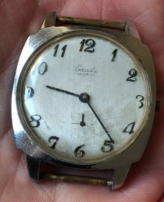 Vintage mechanische Herrenuhr EXACTA Incabloc 