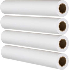 Top Notch Quality 36” x 150'- 4 Rolls 20 lbs Plotter Paper CAD Wide Format Rolls