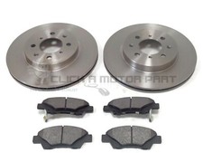 Front 2 Mintex Brake Discs And Pads Set For Honda Jazz 1.2 1.3 1.4 1.5 2008-2019