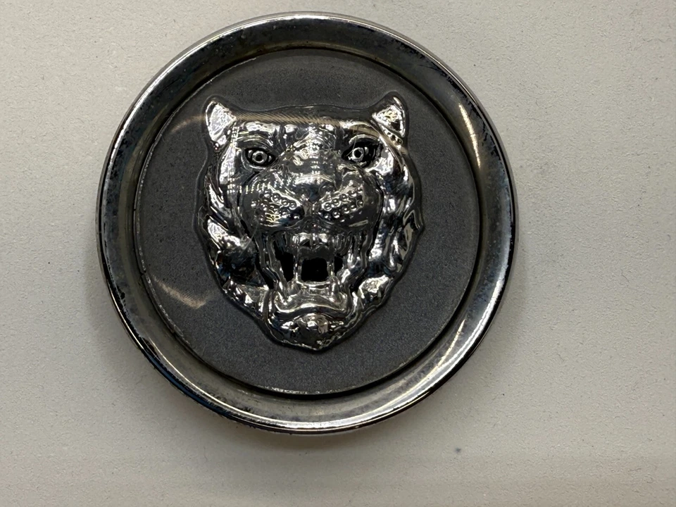 Tapa central de rueda Jaguar XK8 XJ8 XJS plateada cromada OEM Foto 2 de 4