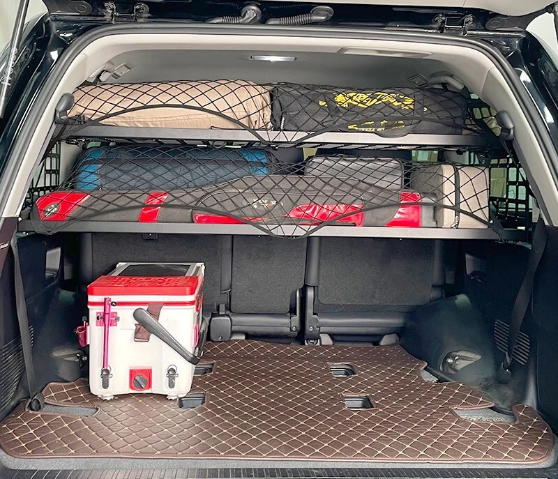 Maletero trasero panel almacenamiento molle 7 asientos para Toyota Land Cruiser J200 2007-2021 Foto 2 de 4