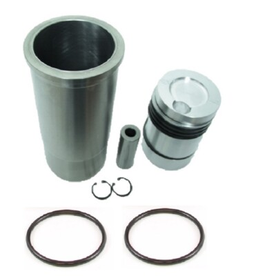 Kolben Büchse Zylinder Assy Hanomag Ø90mm D14 D21 D28 2x O-Ring Ø 6,2mm