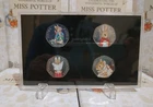 ACRYLIC COIN DISPLAY CASE FOR BEATRIX POTTER 50p SET 2017or 2018 (no coins)