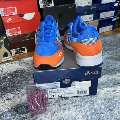 H30BK-4367 2013 RONNiE FiEG KiTH NYC GEL LYTE iii ECP NEW YORK