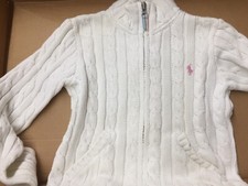 MAGLIONCINO BAMBINA RALPH LAUREN ORIGINALE TAGLIA S KIDS PARI AL NUOVO - 