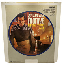 The Fugitive The Final Episode RCA Selectavision Videodisc CED