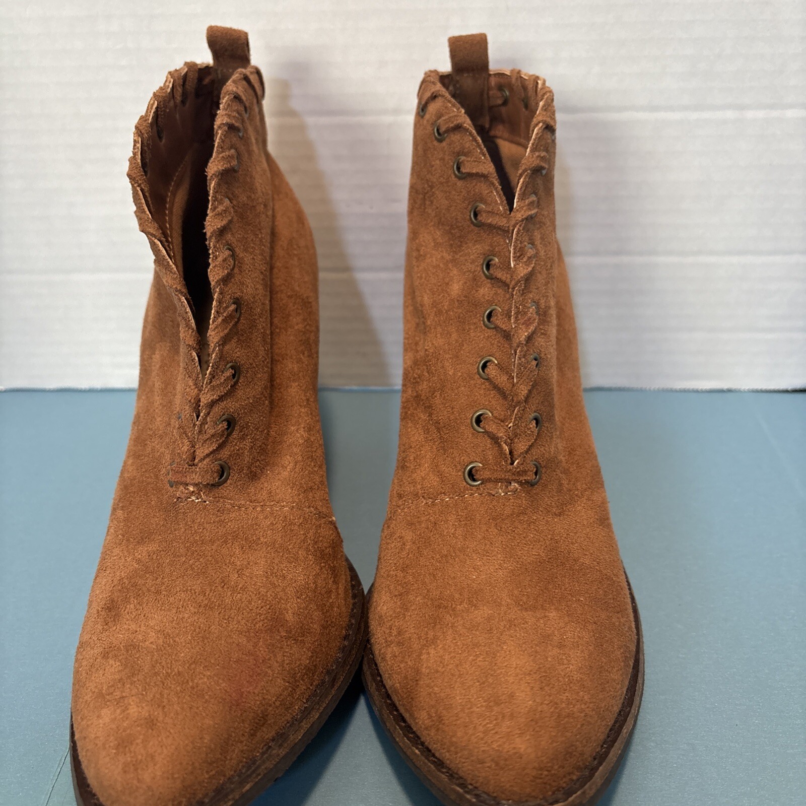 Coconuts by Matisse Alabama Botines 8.5 Mocasín Botas Marrón Clásico Boho Zapatos