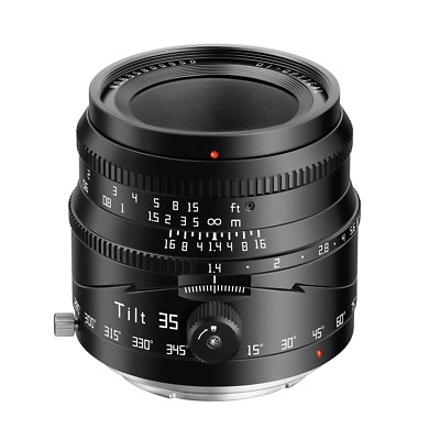 TTArtisan Tilt 35mm F1.4 Large Aperture Manual Lens for Sony E Mount VG30 Camera
