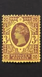GB Queen Victoria 3d Deep Purple SG.203 MH Well Centred Good Perforation VF 