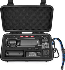 Lekufee Travel Waterproof Hard Case Compatible with DJI Osmo Pocket 4, DJI Osmo