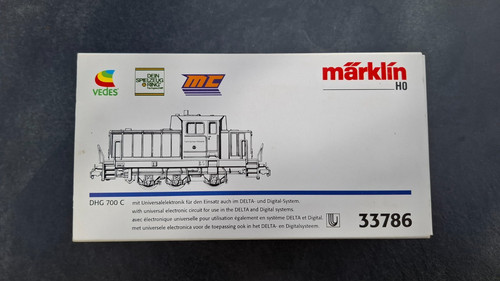 MÄRKLIN  HO  33786 , DHG 700 C  Diesel-Rangierlok  , neuwertig  in OVP | Zustand: Gebraucht