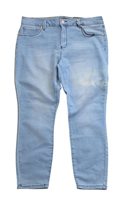 Womens D.Jeans High Waist Ankle Blue Denim Jeans PS 16 NWT