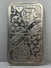 Constitutional Crisis 1974 Bullionaire Mint 1oz 999 Silver Bar Playing Card King