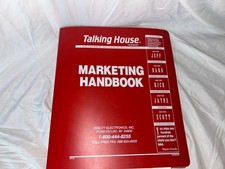 Rare VTG Talking House AM Radio Transmitter Home Broadcasting Marketing Handbook