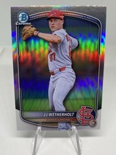2025 Bowman Draft - Chrome JJ Wetherholt #BDC-145 Refractor (RC)