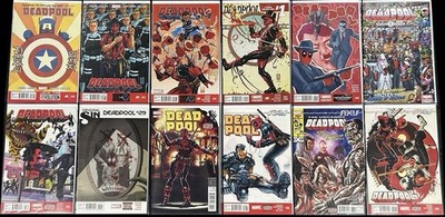 Deadpool Vol. 5 #18 22 24-29 34 36 38 39 Lot of 12 VF/NM Marvel 2013-2015