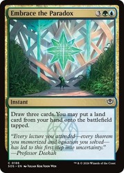 Embrace the Paradox 186/432 Secrets of Strixhaven Foil Common