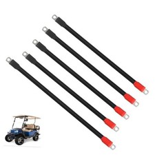 Golf Cart Battery Cable 4 Guage Golf Cart Battery Cable Wiring Set for EZGO