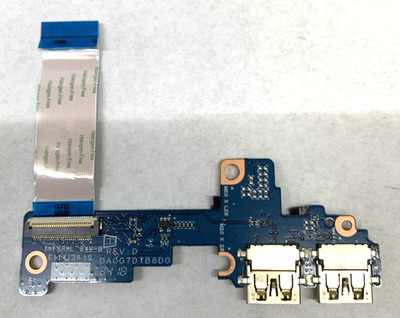 DA0G7DTB8D0 HP USB IO PC BOARD WITH CABLE PAVILION 13-AN0010NR ''GRADE A''