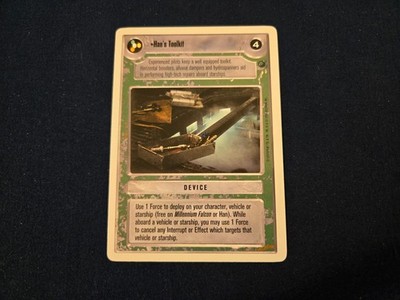 Star Wars CCG Dagobah Revised WB Han's Toolkit