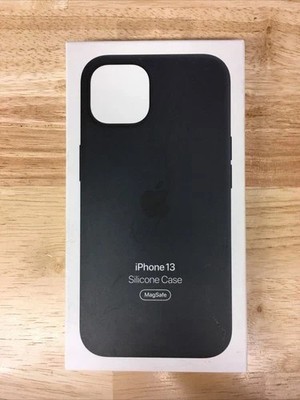 Authentic Original Apple iPhone 13 Silicone Case with MagSafe   Midnight 