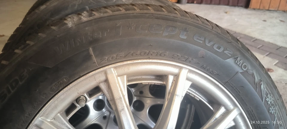 Mercedes Benz Alufelgen mit Sehr Guten Winterreifen - Bild 2 von 4