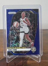 2024 Panini Prizm WNBA Blue Velocity Prizms #72 Dana Evans Chicago Sky