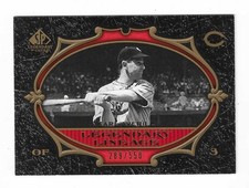 2007 SP Legendary Cuts Baseball Legendary Lineage Earl Averill Card-#/550