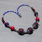 Multi Turquoise Onyx Handmade Ethnic Beaded Tibetan Jewelry Necklace 18" SR 731