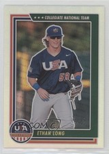 2022 Panini USA Baseball Stars & Stripes Holo Gold 33/99 Ethan Long #18 2o7