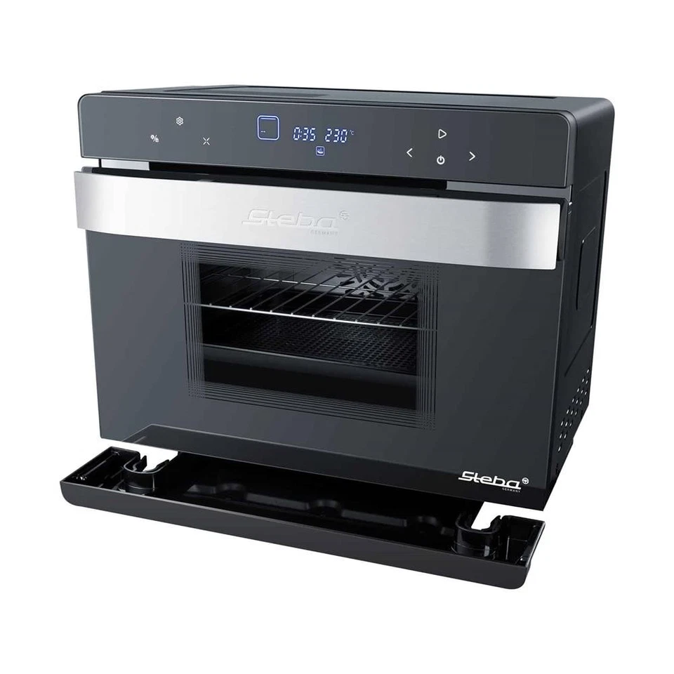 Steba Multifunktions Dampfbackofen DG 30 27L Backofen mit Heißdampf schwarz - Bild 2 von 4