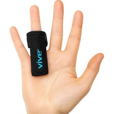 Vive Trigger Finger Splint - Support Brace for 1 Count Pack of 1 , Black