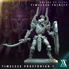 Keteph Praetorian - Space Robots - 3d Printed Miniature - Sci-Fi - D&D