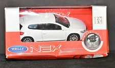 Volkswagen VW Scirocco White 1:43 Diecast Welly NEX in box