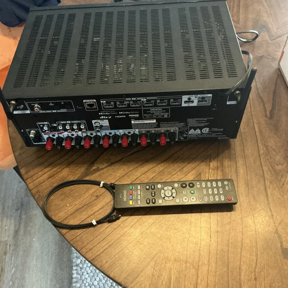 Denon AVR-S970H 7.2 Channel Network A/V Receiver - Image 3 of 3