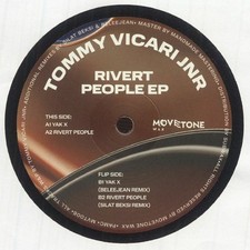 VICARI, Tommy Jnr - Rivert People EP - Vinyl (12")