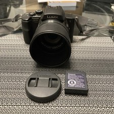 Panasonic Lumix DMC-FZ20 Black 48x Zoom 5.0 MP Digital Camera TESTED  WORKING 